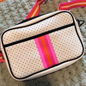 Colorful Neoprene Crossbody Bag with adjustable strap